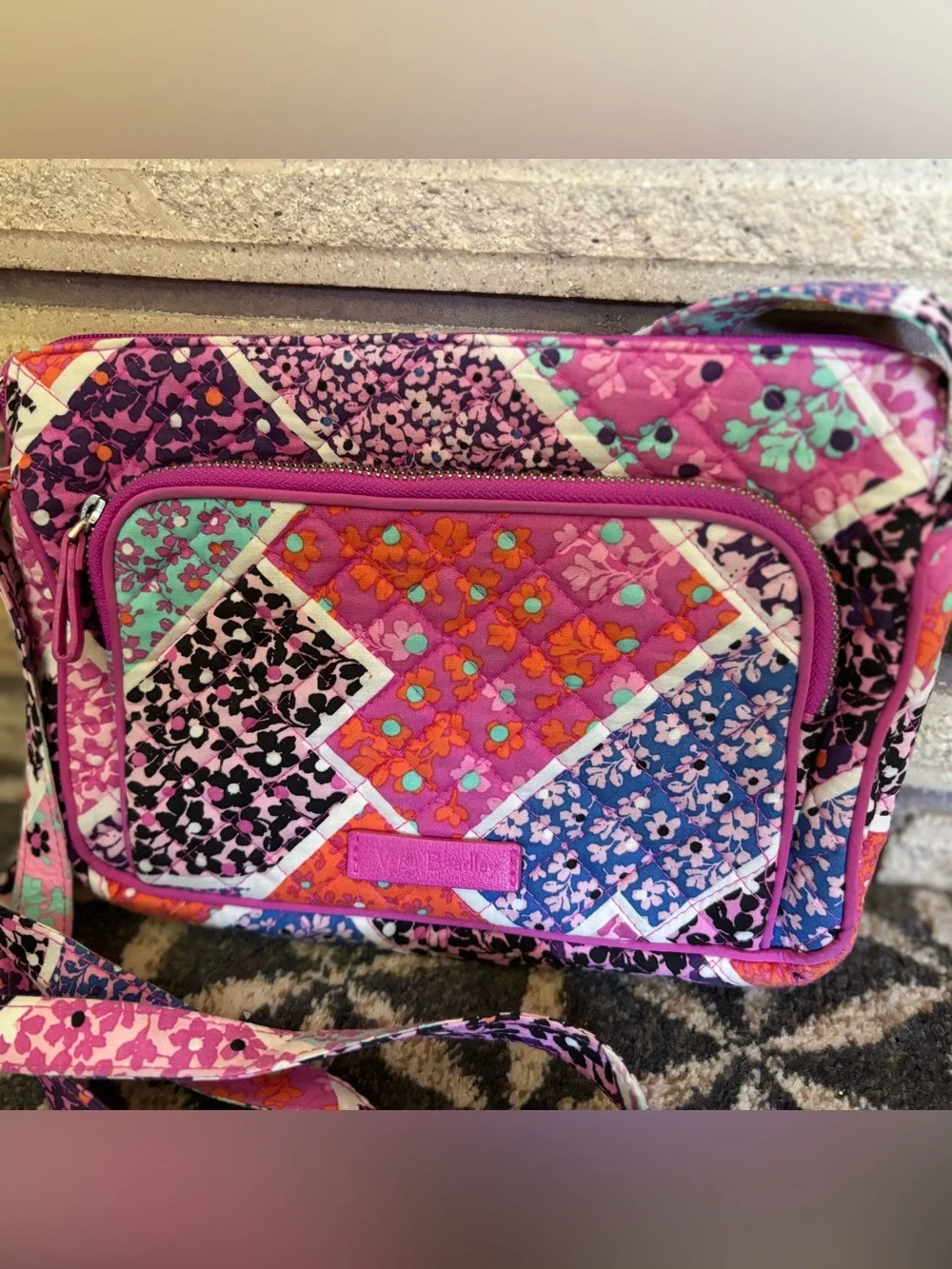Boho Quilted Crossbody Bag - Vera Bradley - Summer Bag - Picture 8 of 15